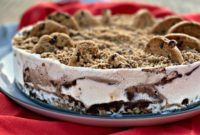 Ultimate Chocolate Chip Cookie Dough Ice Cream Cake