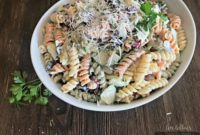 Velvety Italian Mixed Bean Pasta Salad