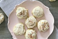 Homestyle Frosted Sour Cream Sugar Cookies