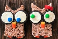 Sweet Cocoa Krispy Owls