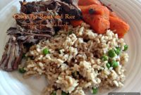 Slow Cooker Pot Roast and Rice