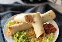 Crispy Oven-Baked Chicken Taquitos