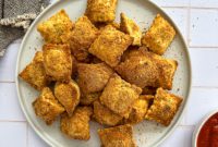 Crispy Air Fryer Toasted Ravioli