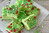 Grinchy Green Fudge