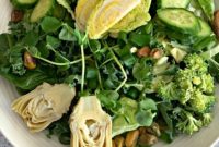 Bright Greens with Zesty Lemon Thyme Vinaigrette