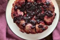 Caramelized Blueberry Upside-Down Rolls