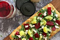 Tangy Pickled Veggie Flatbread