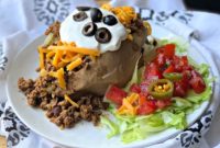 Taco Stuffed Baked Potato