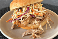 Slow Cooker Pulled Pork with Dorothy Lynch Coleslaw