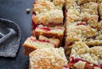 Cherry Streusel Coffee Cake
