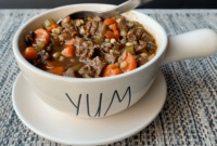 Hearty Instant Pot Beef and Vegetable Soup