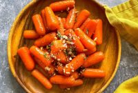 Sunshine Glazed Carrots