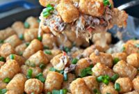 Hearty Beef and Sauerkraut Tater Tot Casserole
