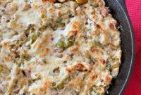 Warm Cheesy Brussels Sprout Dip