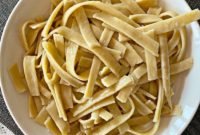 The Art of Homemade Egg Noodles