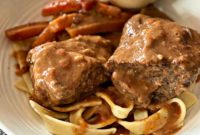 Tender Braised Beef Short Ribs with Red Eye Gravy