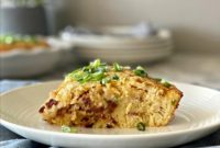 Dorothy’s Impossibly Delicious Bacon & Swiss Pie