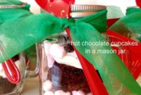 Cozy Mason Jar Hot Chocolate Cupcakes