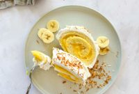 Banana Cream Roulade