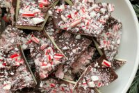 Ebony and Ivory Peppermint Bark