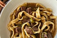 Hearty Beef and Noodles