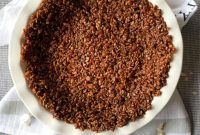 Pillowy Chocolate Marshmallow Pie Shell