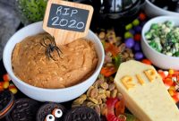 A Hauntingly Delicious Halloween Spread Sweet Savory and Peanut Butter Dip