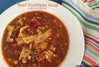 Hearty Beef Enchilada Soup