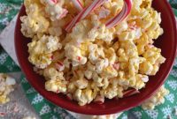 Peppermint Bark Popcorn Delight