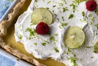 Zesty Key Lime Sheet Pie