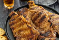 Jack Daniel’s and Cola Glazed Steaks