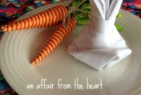 Cute Bunny Napkin Folds