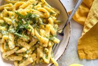 Sunshine Lemon Basil Pasta Salad