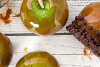 Crafting Golden Caramel Apple Treats