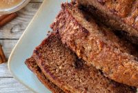 Spiced Applesauce & Dark Chocolate Loaf