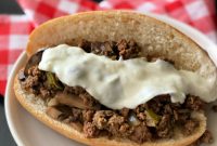 Philly Cheesesteak Sloppy Joes