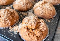 Autumn Spiced Banana Pumpkin Muffins
