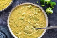 Creamy Broccoli Cheddar Soup