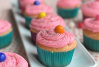 Bubblegum Burst Cupcakes
