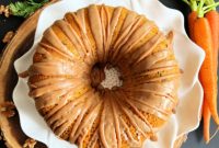 Toasted Brown Butter Glazed Carrot Coffee Cake
