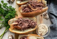 Mouthwatering Crock Pot French Dip Sandwiches