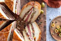 New Orleans Muffuletta Sandwich