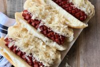 Smoky Franks with Tangy Kraut