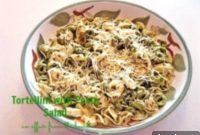 Three Ingredient Pesto Tortellini Salad Looks Gourmet