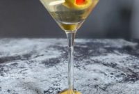 The Brine-Kissed Vodka Martini
