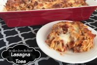 Easy Weeknight Lasagna Skillet