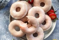 Sun-Kissed Strawberry Lemonade Donuts
