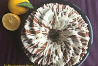 Sunshine Lemon Rhubarb Bundt