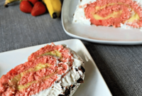 Ultimate Banana Split Jelly Roll