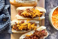 Signature Chili Cheese Dogs
